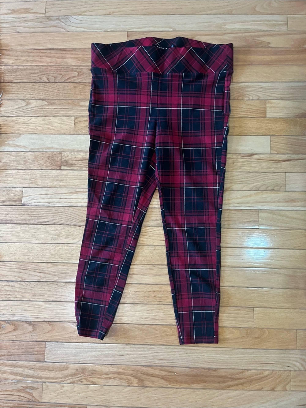 torrid plaid pixie pant - Picture 2 of 6